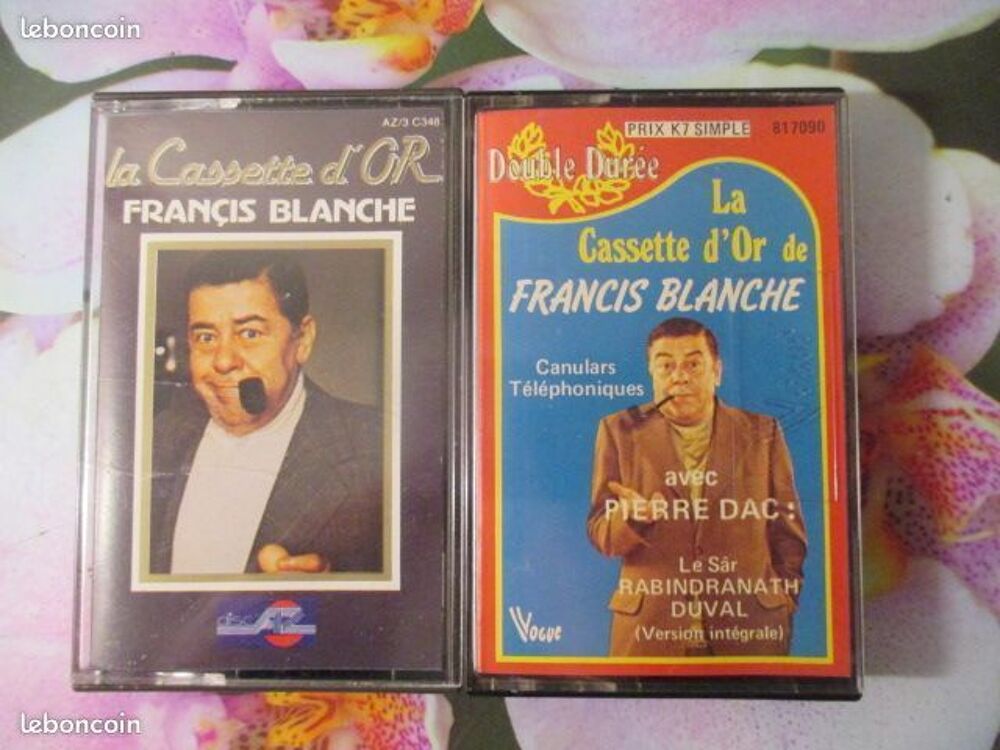 Cassettes audio Francis Blanche CD et vinyles