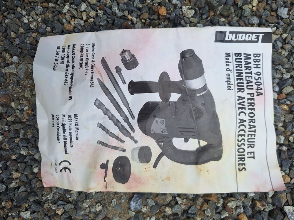 Marteau perforateur burineur Bricolage