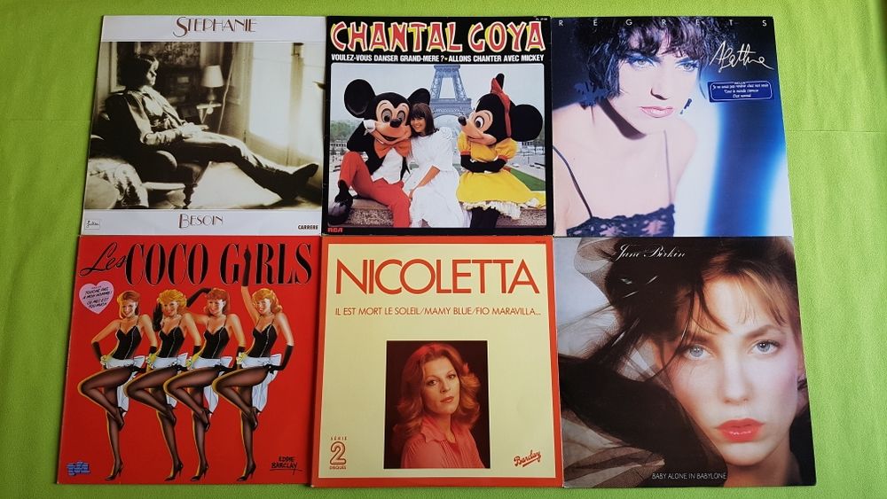 LES 33T PHOTO 14 CD et vinyles