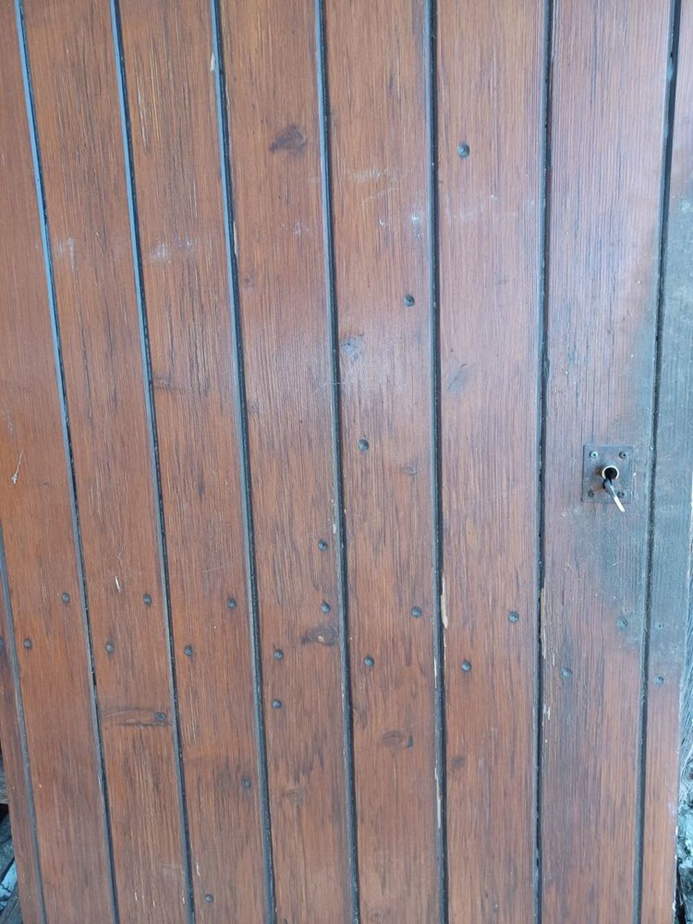 porte en bois ext&eacute;rieure Bricolage