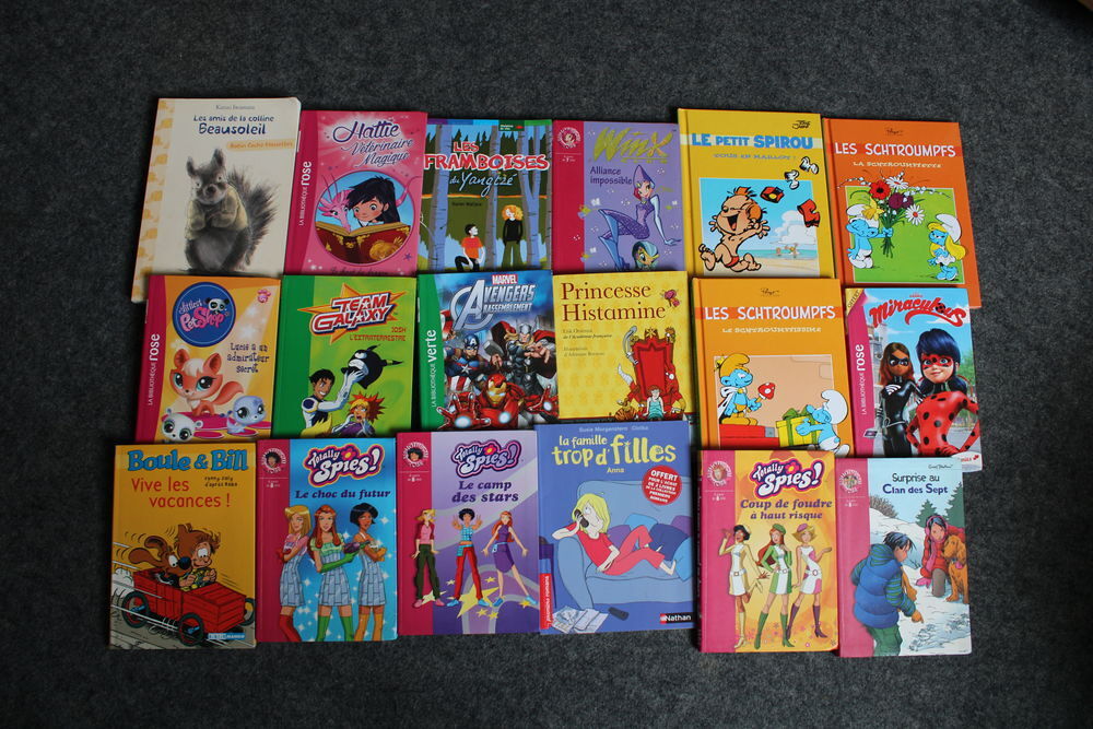 Livre pour enfant et adolescent 
Livres et BD