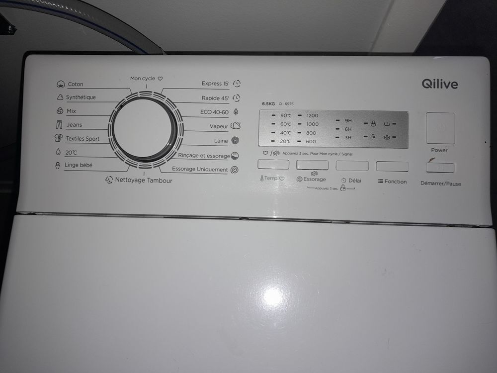 lave-linge top 6.5 kgs. Neuf. Electroménager