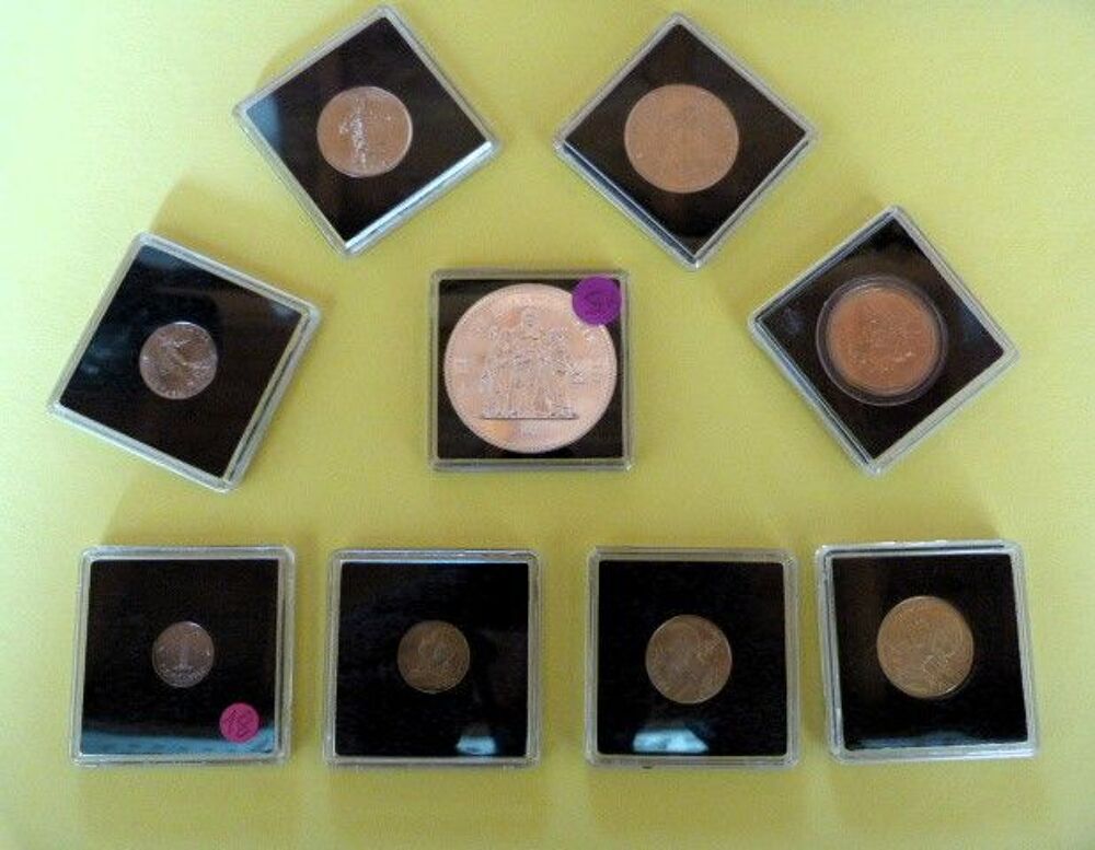 Coffret 1974- Monnaies de Paris //tirage fleur de coins 