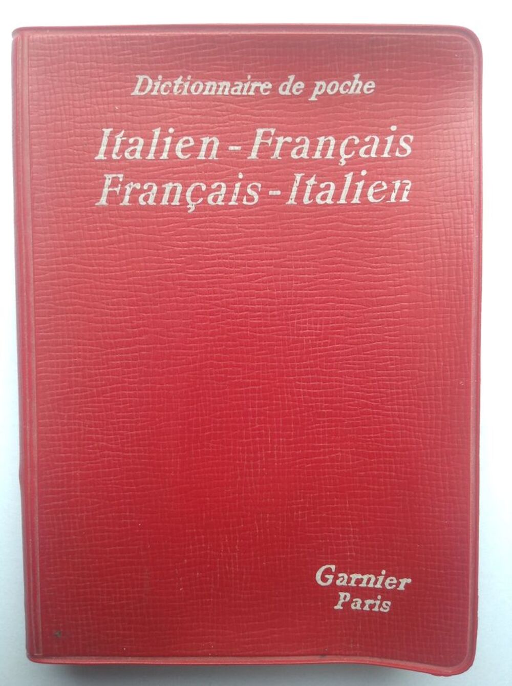 DICTIONNAIRE POCHE ITALIEN FRAN&Ccedil;AIS FRANCAIS ITALIEN Envoi P Livres et BD