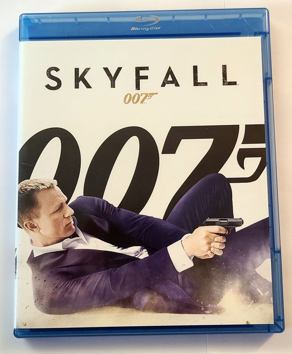James Bond-Skyfall bluray DVD et blu-ray