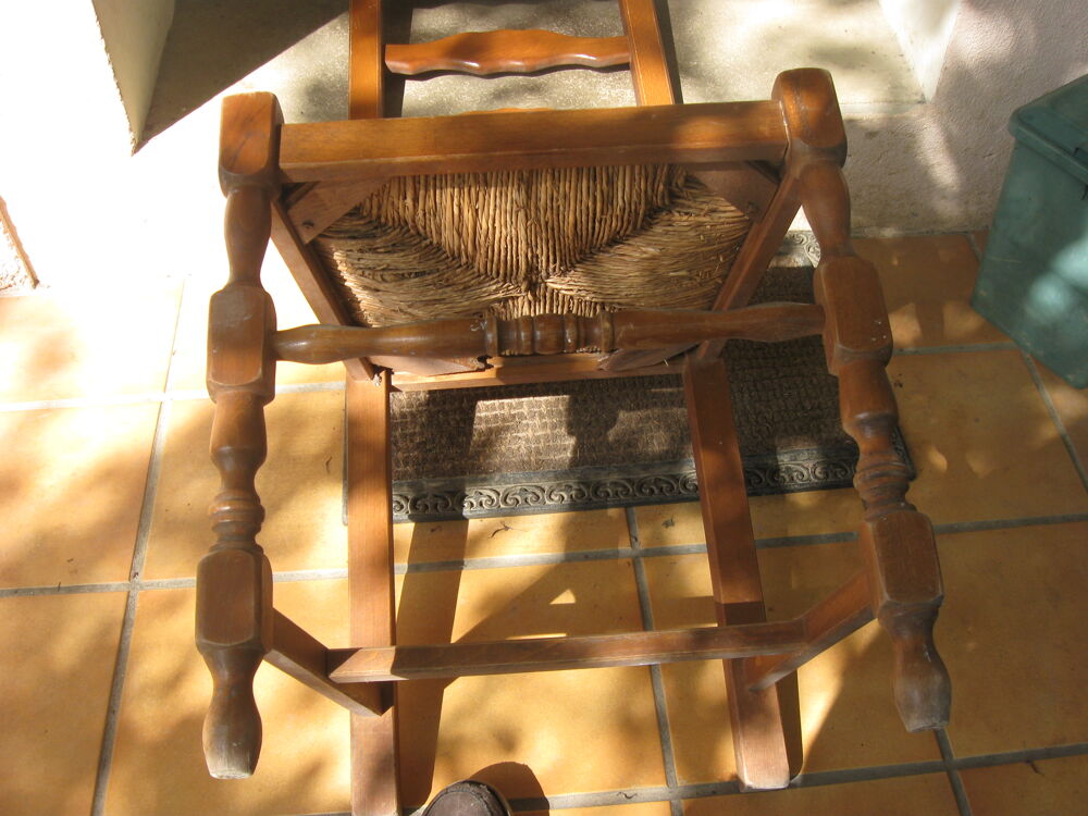 2 chaises bois vintage Meubles