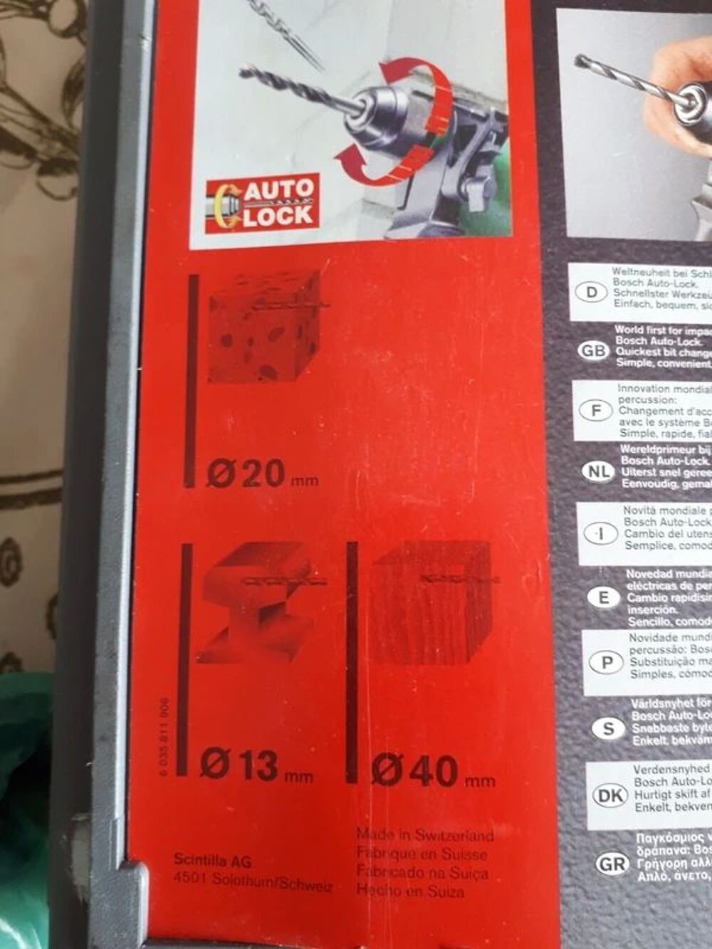 Perceuse BOSCH PSB 750-2 RE Bricolage