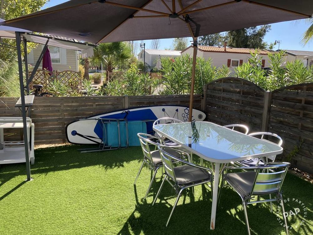   Mobil home 40m2 dans un camping face à la mer Provence-Alpes-Côte d'Azur, Hyères (83400)
