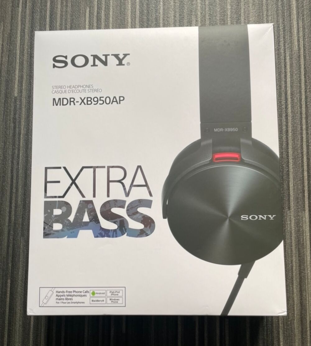 CASQUE SONY Extra Bass > NEUF Audio et hifi