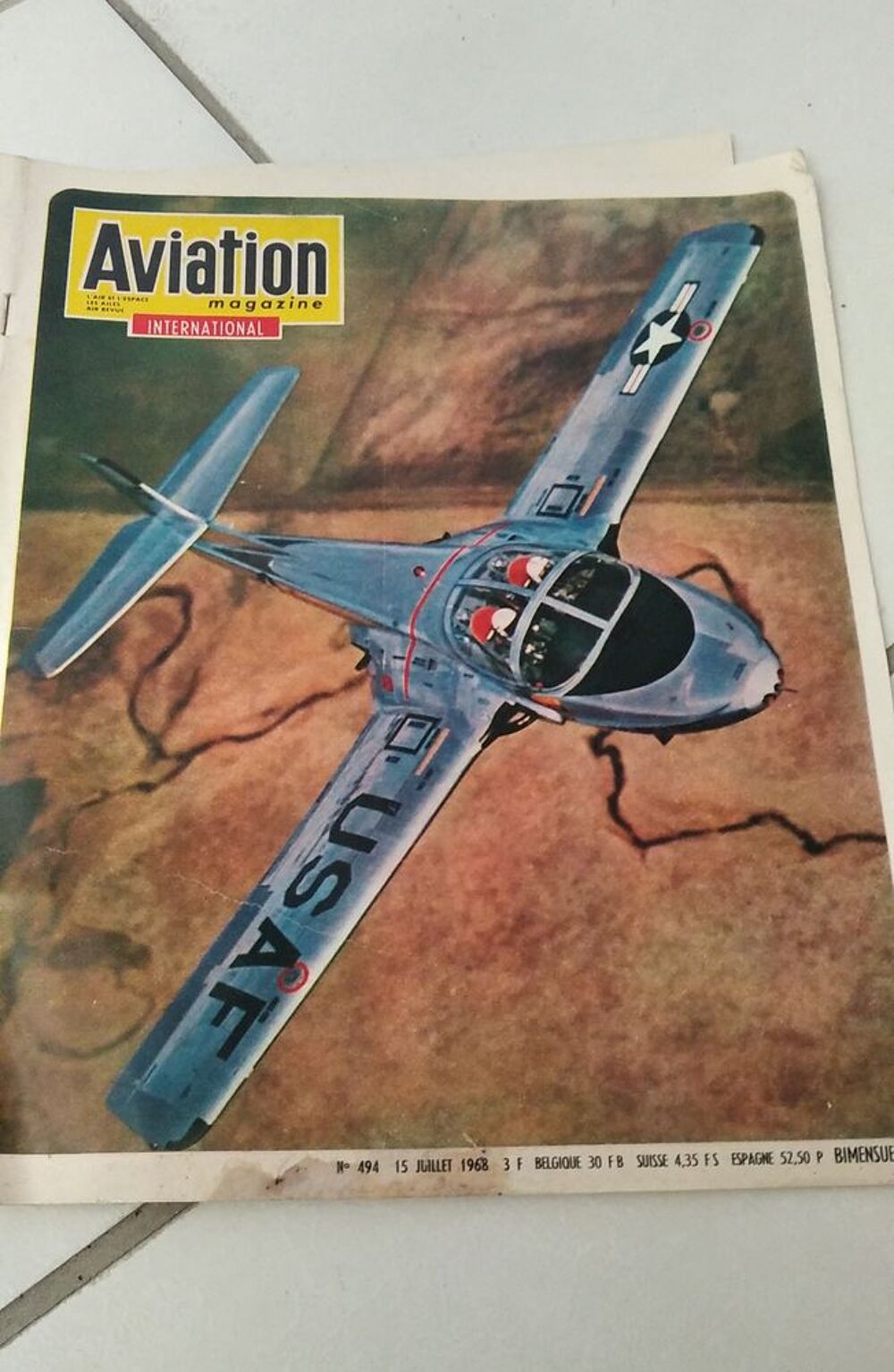 Revues anciennes aviation 