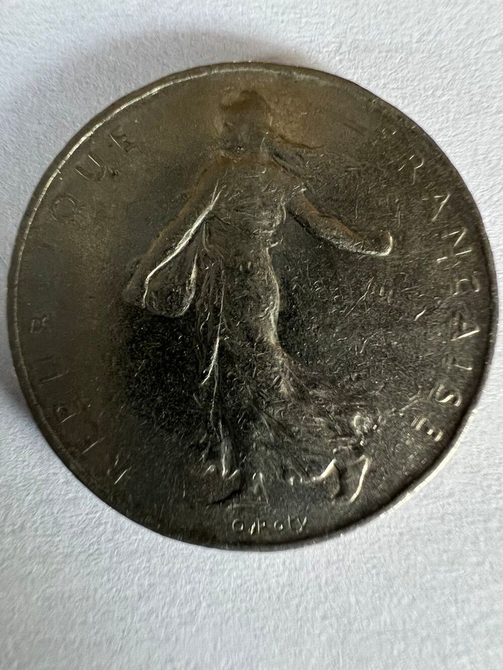 1 franc semeuse 1970 Orty pi&egrave;ce de monnaie 