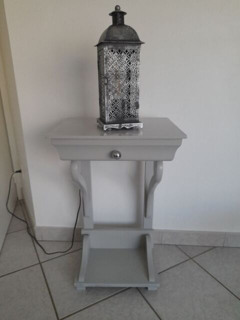 Table de chevet vintage grise 7 Craponne (69)