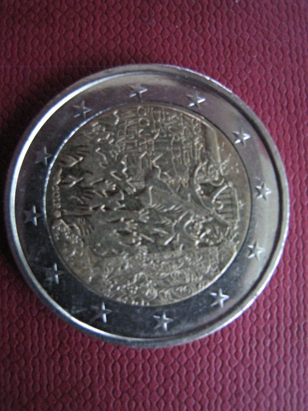 2 € chute mur de Berlin 2019 