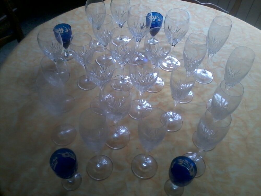 verres cristal ?arques 