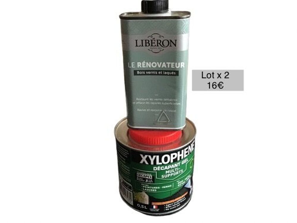 Lot produits neufs x 5 
Lot x 2 ouverts Bricolage