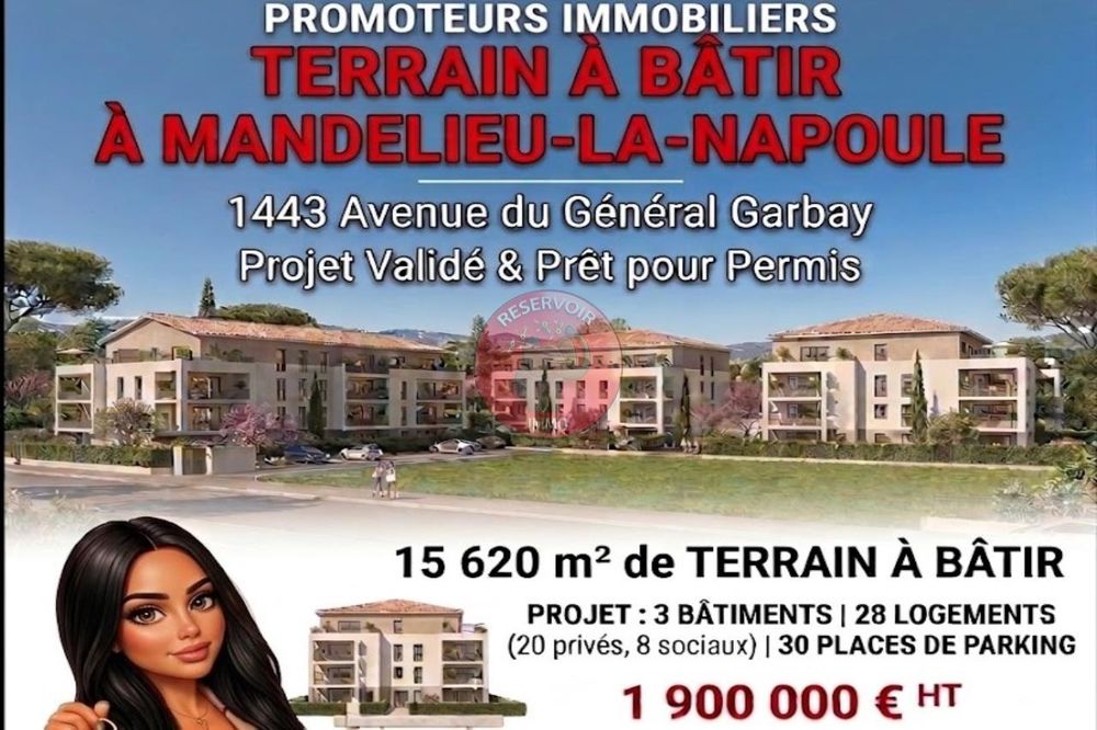 vente Terrain Mandelieu-la-Napoule (06210)