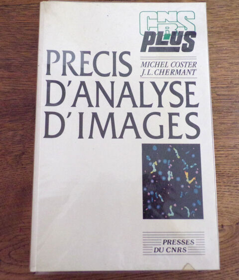 Precis d' analyse d' images Michel Coster J.L. Chermant 10 Laval (53)