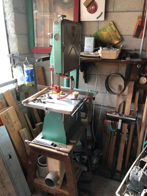 SCIE A RUBAN KITY 612 moteur  asynchrone LEROY SOMER 100 Salins-les-Bains (39)