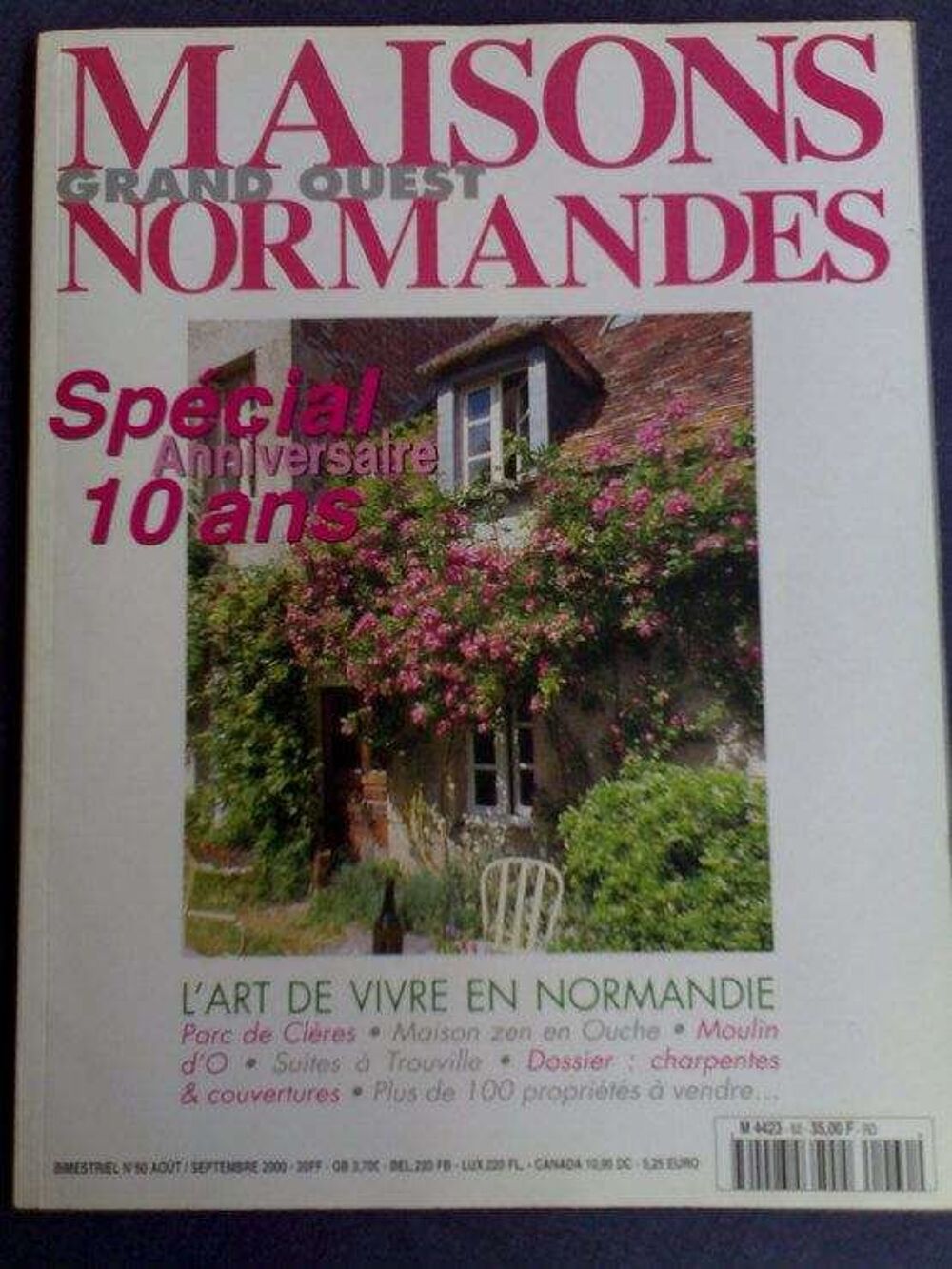 Maisons Normandes revue bimestrielle	 Livres et BD