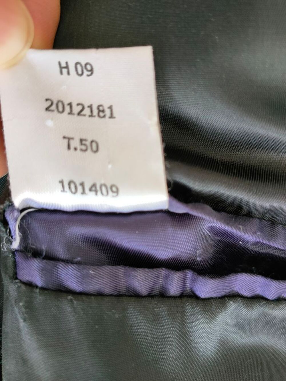 DEVRED - Veste adulte homme hiver,taille M(50),Caban manteau Vêtements