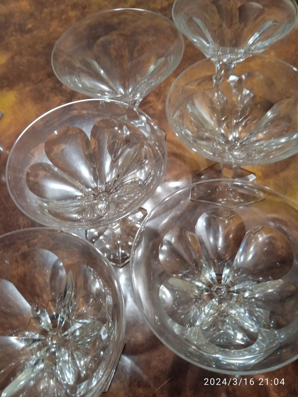 Coupes en cristal Décoration