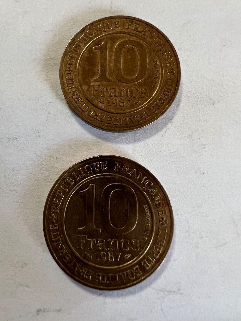 10 Francs 1987 Millenaire Capetien 