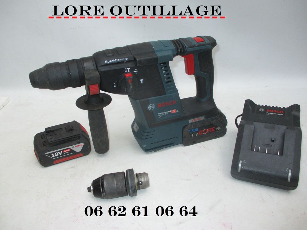 BOSCH GBH 18v 26 F - Perforateur - Burineur Bricolage