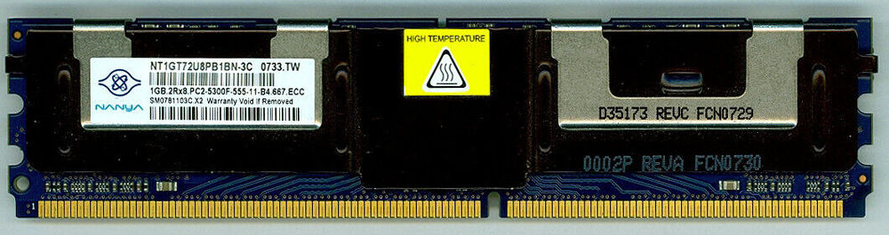 Memoire RAM 1GB pc bureau PC2 5300F Matériel informatique