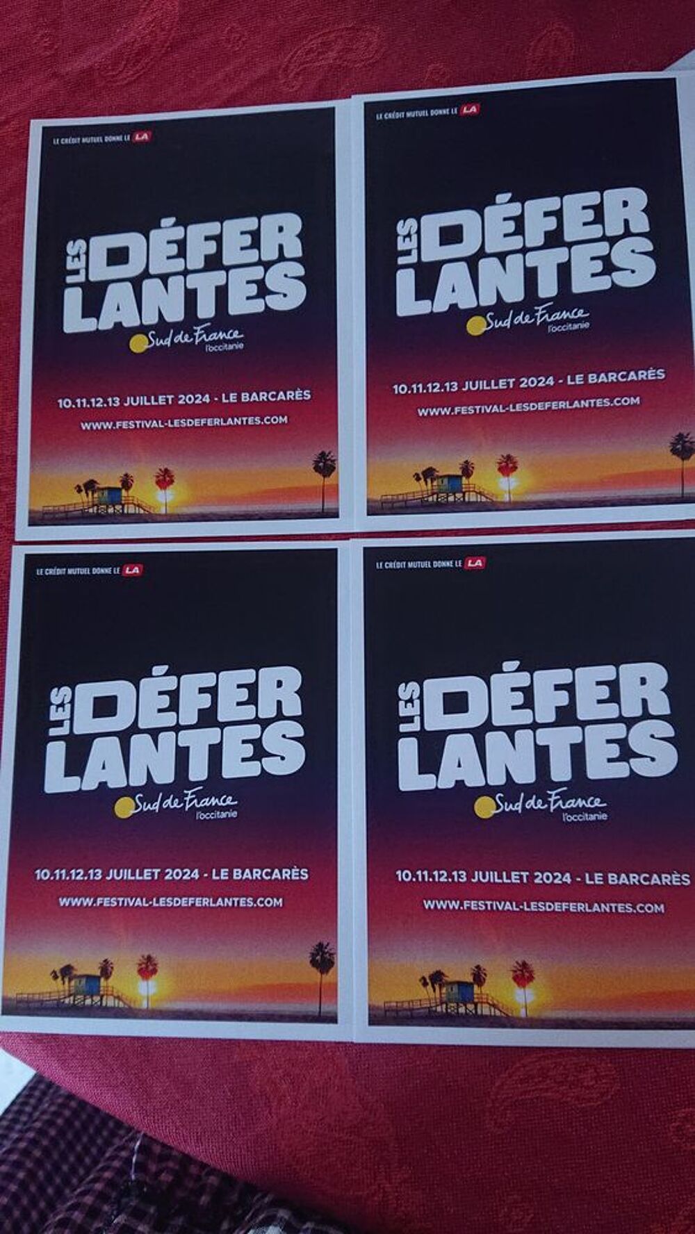 D&eacute;ferlantes Billetterie