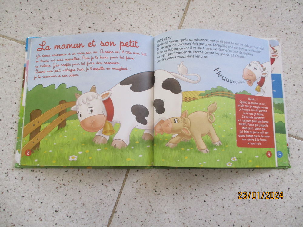 3 livres sur les animaux de la ferme Jeux / jouets