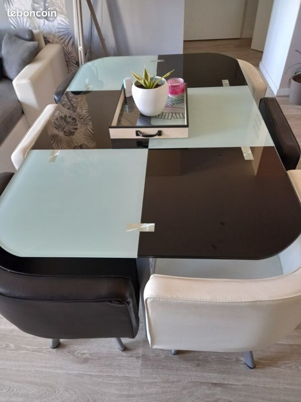 table en verre mozaic xxl Meubles