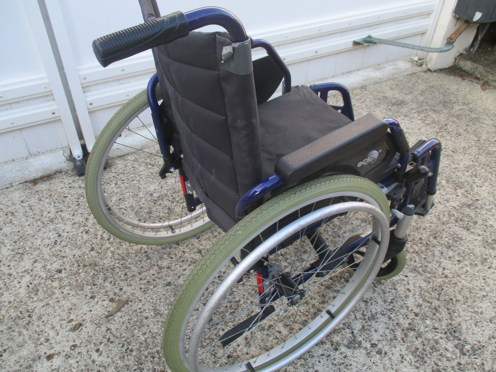 fauteuil pliant handicap&eacute; double roue, Bricolage
