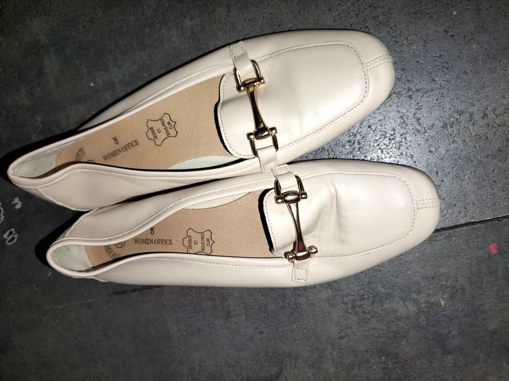 Mocassins cuir Office pointure 38 quasi neuf Chaussures