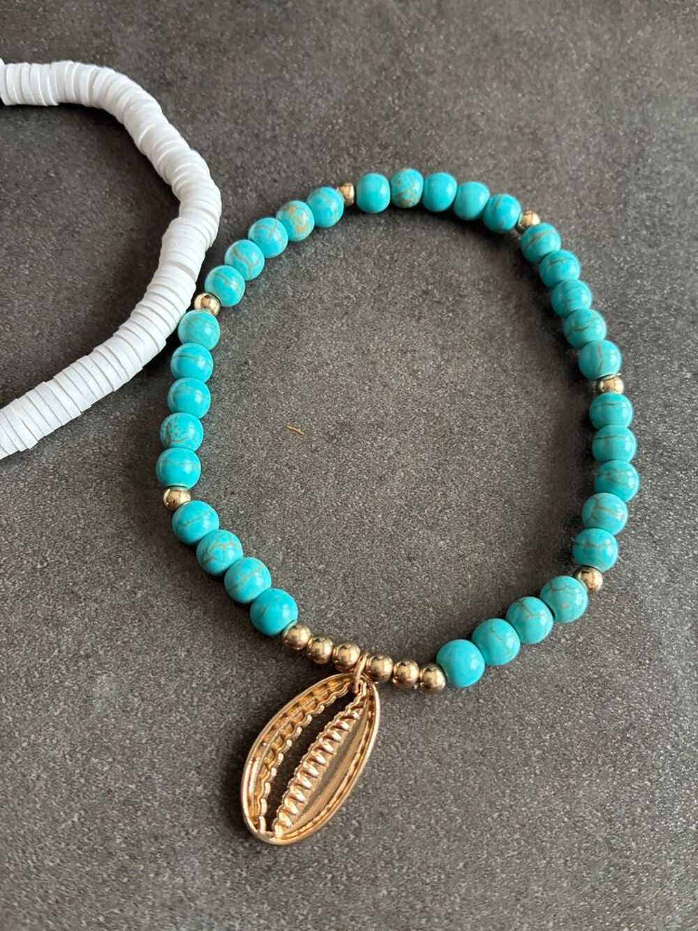 Lot de 3 bracelets de cheville d'&eacute;t&eacute; Style Boh&egrave;me Turquoise Bijoux et montres