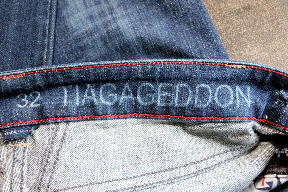 Pantalon denim Tiagageddon MARITHE FRANCOIS GIRBAUD T.38 Vêtements