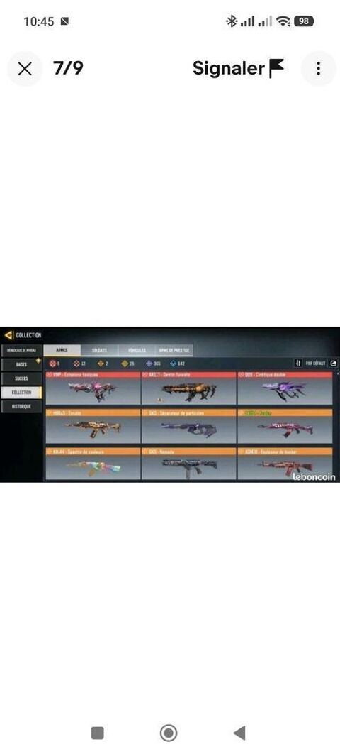 compte call of duty mobile 50 Le Havre (76)