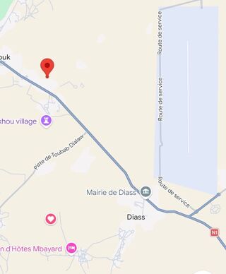  Terrain � vendre 225 m� Diass, s�n�gal