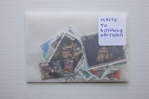 Malte 50 timbres oblitérés différents Modène (84)