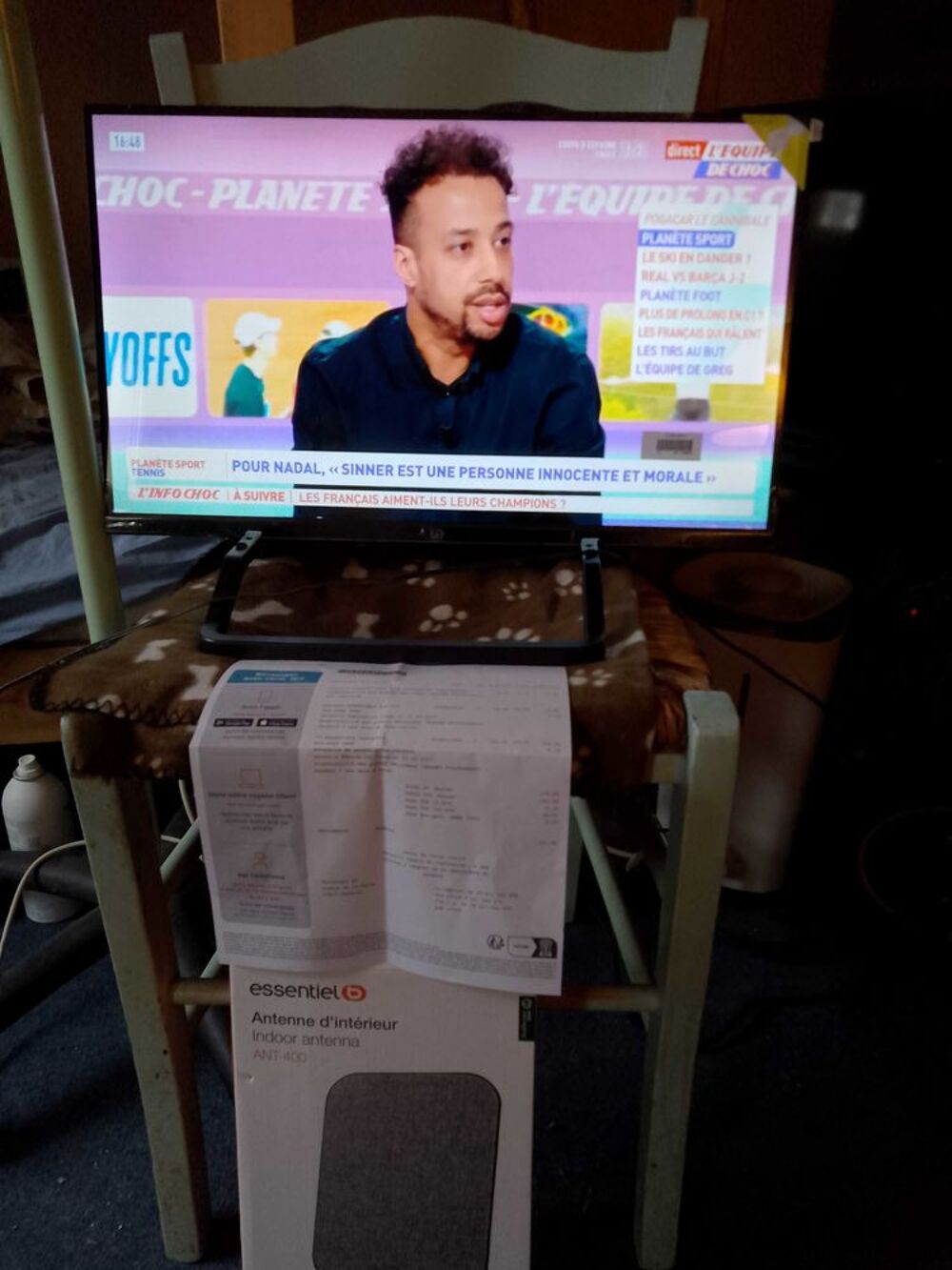 tv 24 pouce avec antenne int. Electromnager
