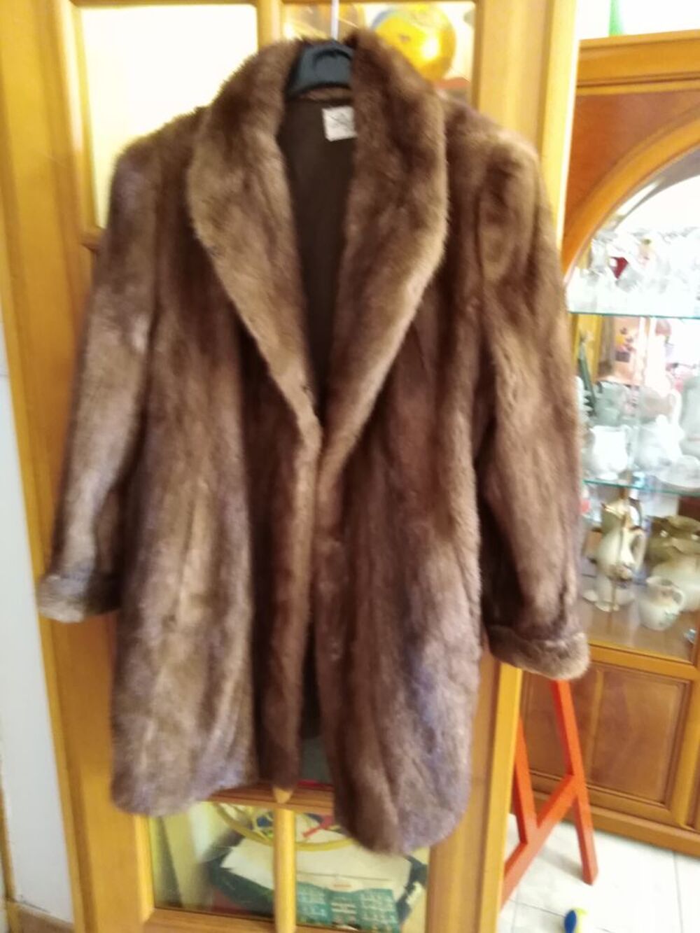 manteau, vestes, col, manchon etc en vison Vêtements