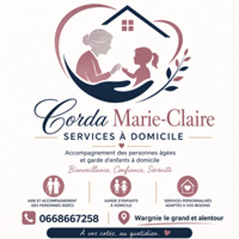  Garde d enfants à domicile et services à la personne agée 