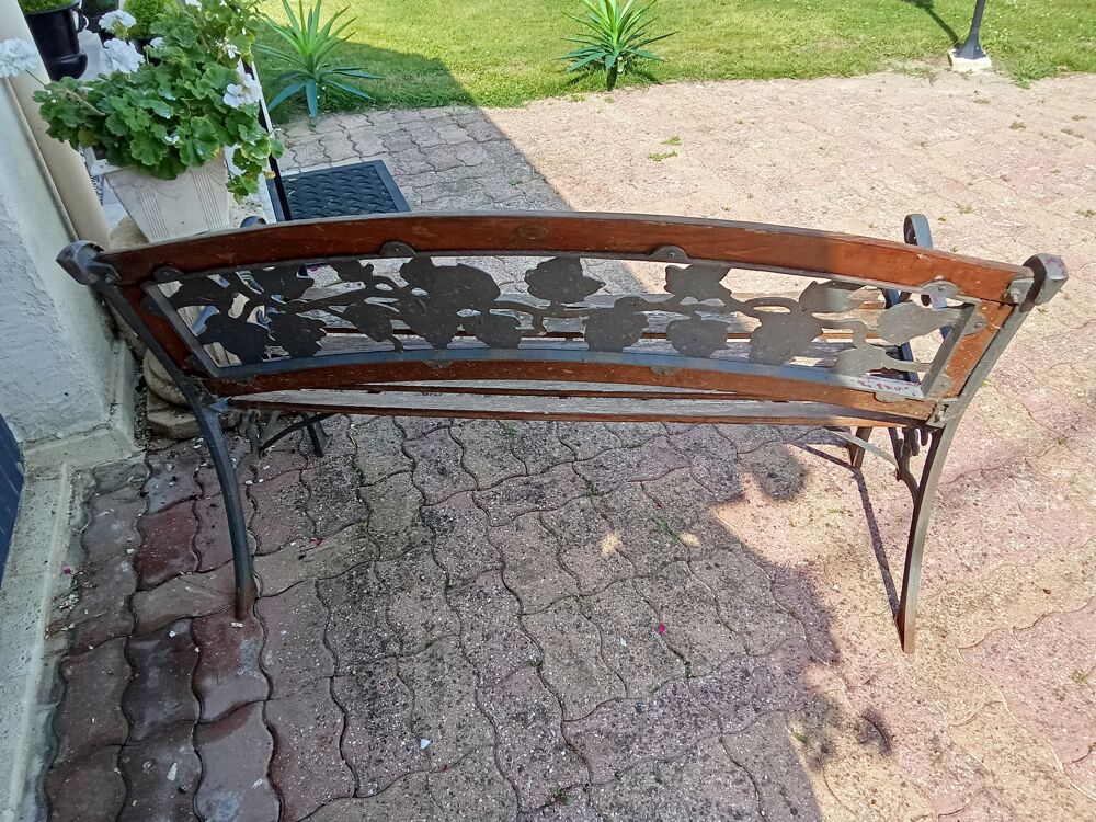banc de jardin Jardin