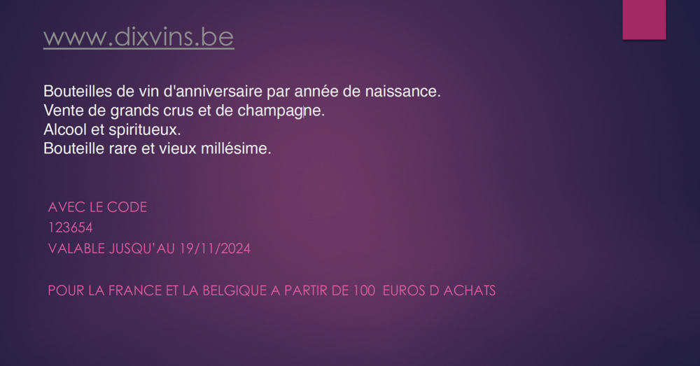 Bouteilles de vin d'anniversaire par ann&eacute;e de naissance. Cuisine