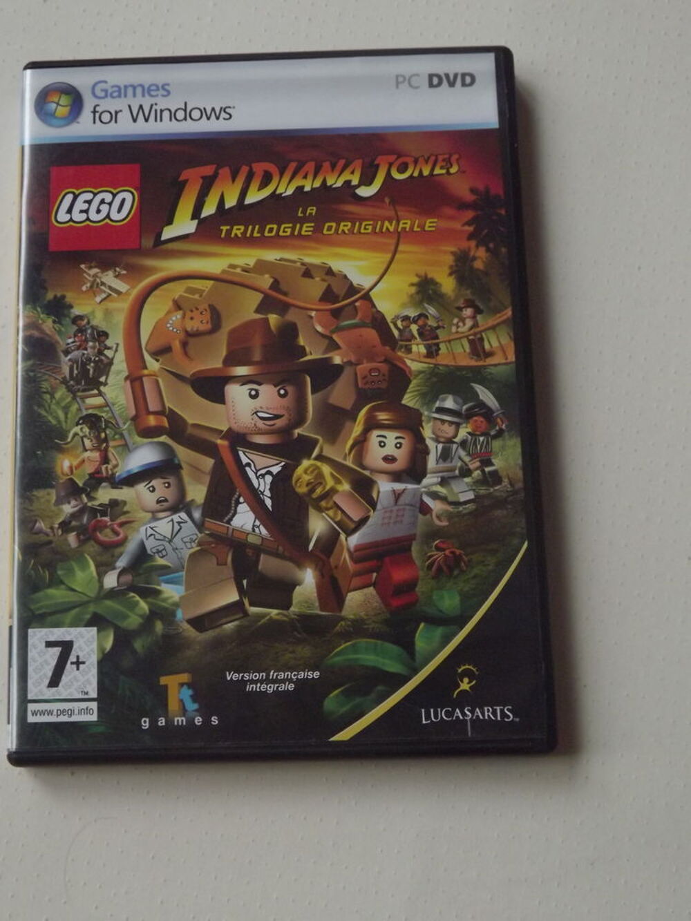 Jeu PC Indiana Jones La Trilogie Originale complet Consoles et jeux vidéos