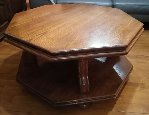Table octogonale en ch�ne massif 150 Bretteville-sur-Laize (14)