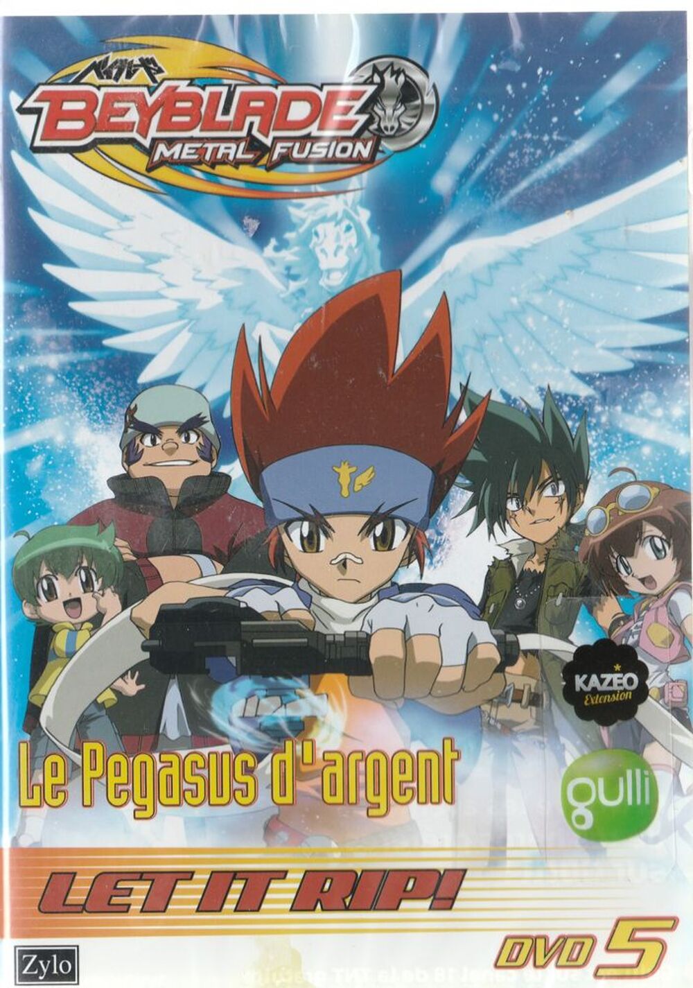 Beyblade le p&eacute;gasus d'argent DVD et blu-ray