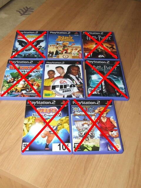 Jeux Playstation 2   PS2 5 Bagnolet (93)