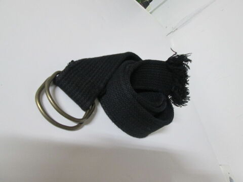 Ceinture en tissu noir homme ou femme 9 Chauriat (63)