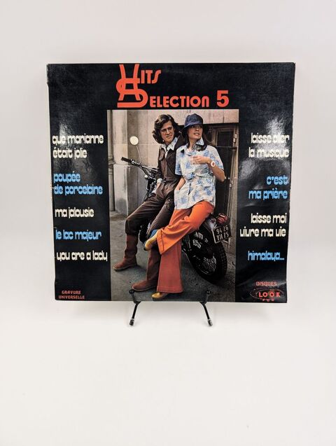 Vinyle 33 tours Hits Selection 5 (Que Marianne tait Jolie?) 4 Vulbens (74)