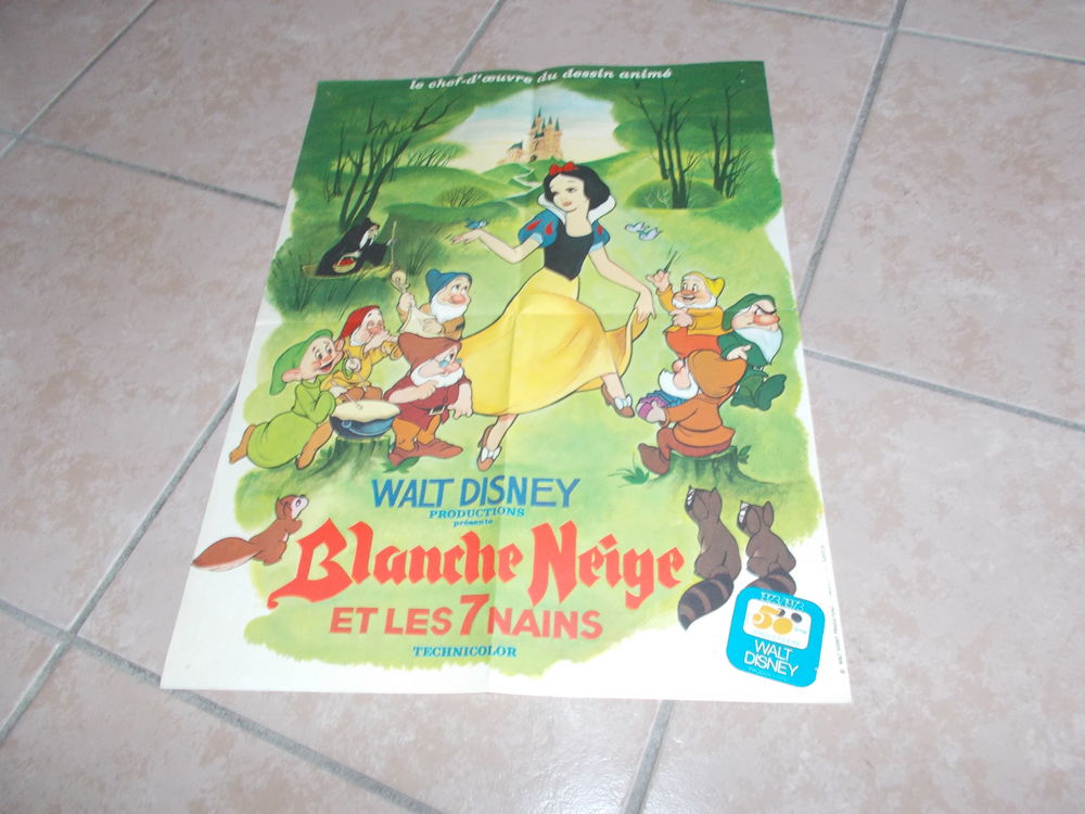 affiche WALT DISNEY 1973 